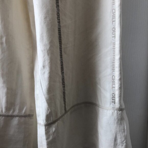Annette Gortz Linen "Chill Out" Linen Wide Leg Crop Pant size 36 - Picture 6 of 10